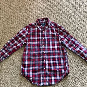 Ralph Lauren boys dress shirt, size medium (10-12)